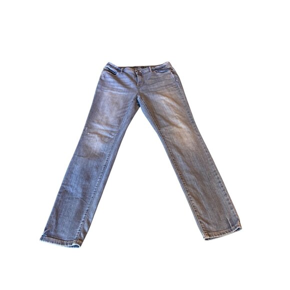 Simply Vera Vera Wang Skinny Jeans Sz 14 Medium Wash Stretch Denim Classic Chic - Picture 1 of 8